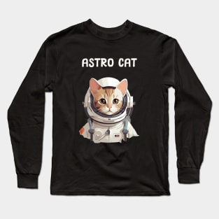 Astronaut cat Long Sleeve T-Shirt